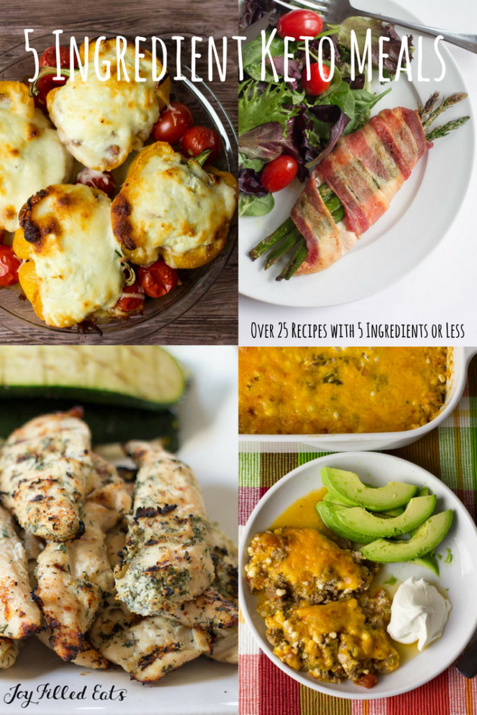 Easy Keto Dinners
 Easy Keto Meals 5 Ingre nts or Less 25 Low Carb Entrees