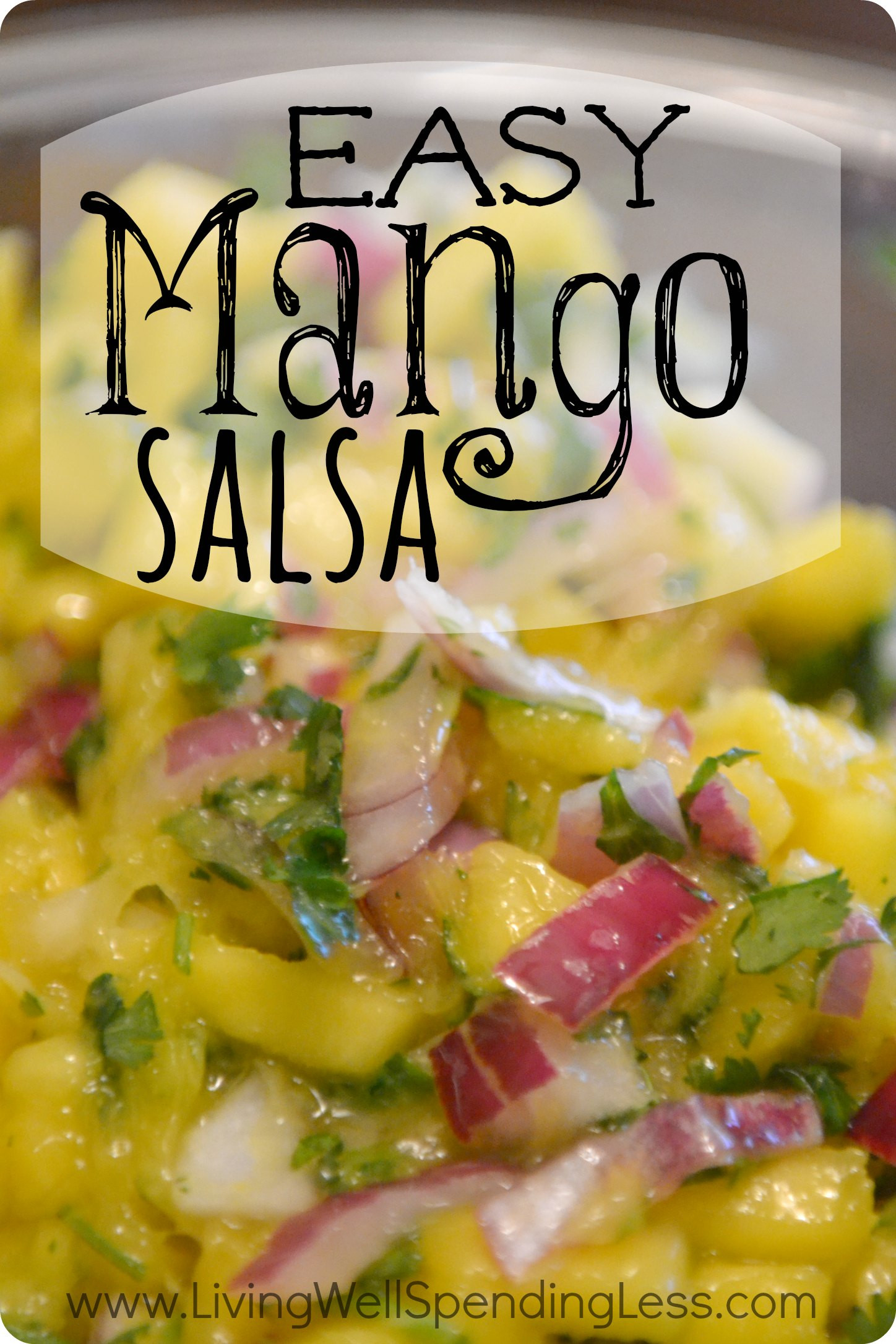Easy Mango Salsa Recipe For Fish
 Easy Mango Salsa ly 4 ingre nts Awesome on fish