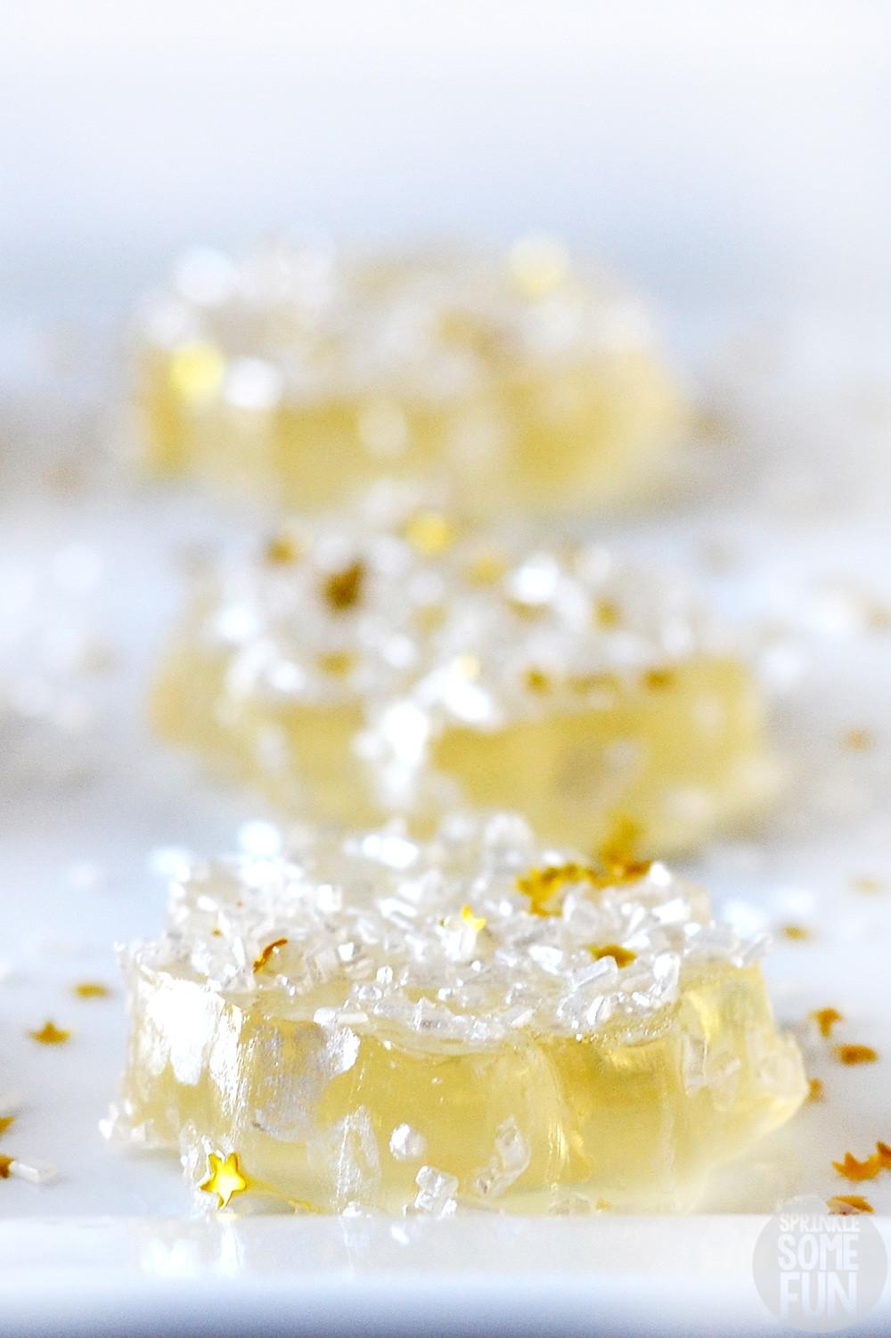 Easy New Year'S Eve Desserts
 Sparkling Jello Jigglers ⋆ Easy New Years Eve Dessert