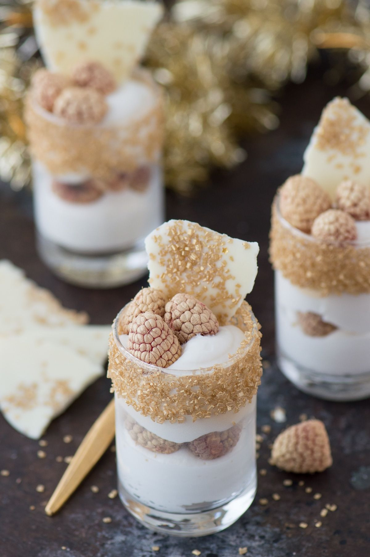 Easy New Year'S Eve Desserts
 This easy white chocolate raspberry dessert mousse is the