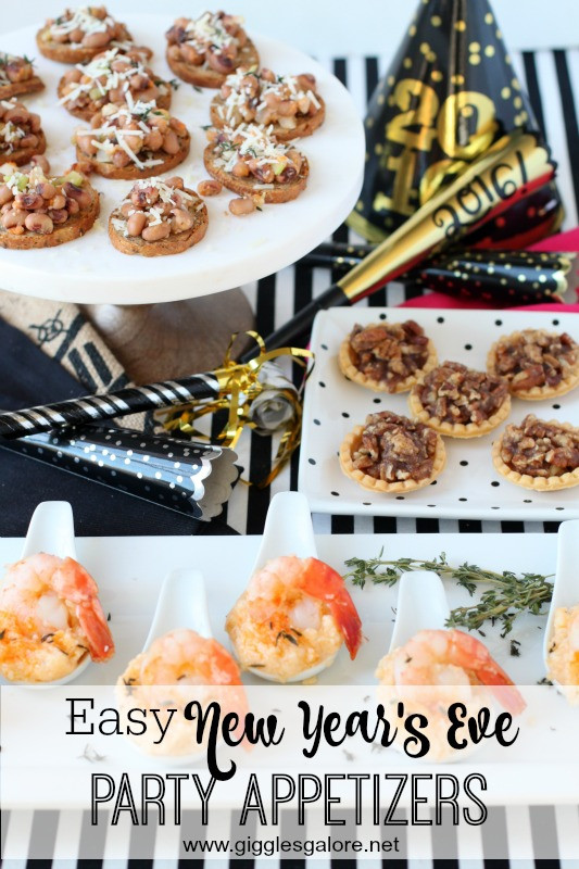 Easy New Years Appetizers
 Easy New Year s Eve Party Appetizers Giggles Galore