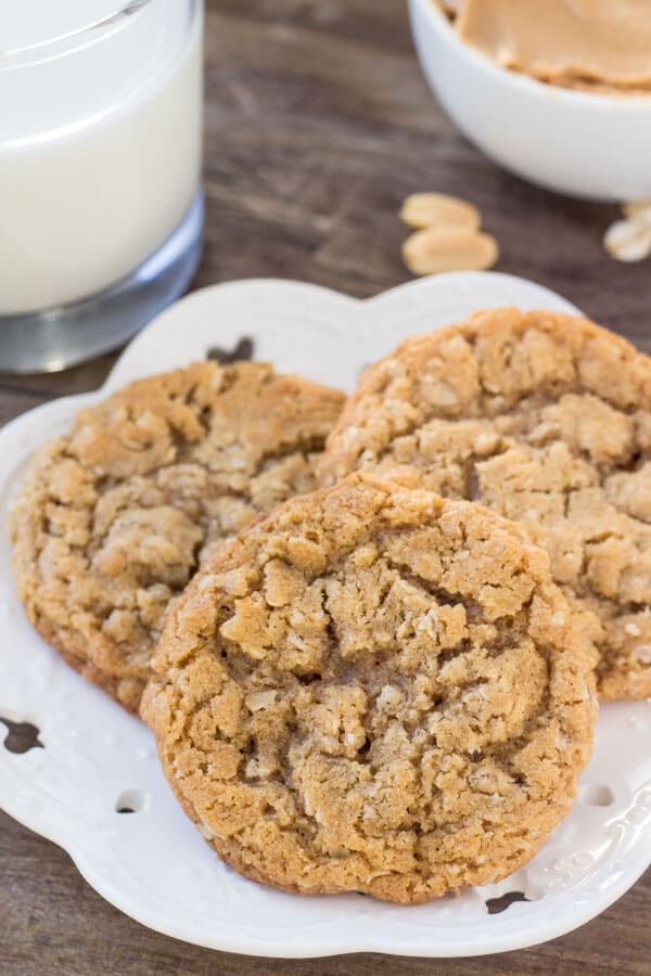Easy Peanut Butter Oatmeal Cookies
 Peanut Butter Oatmeal Cookies Just so Tasty