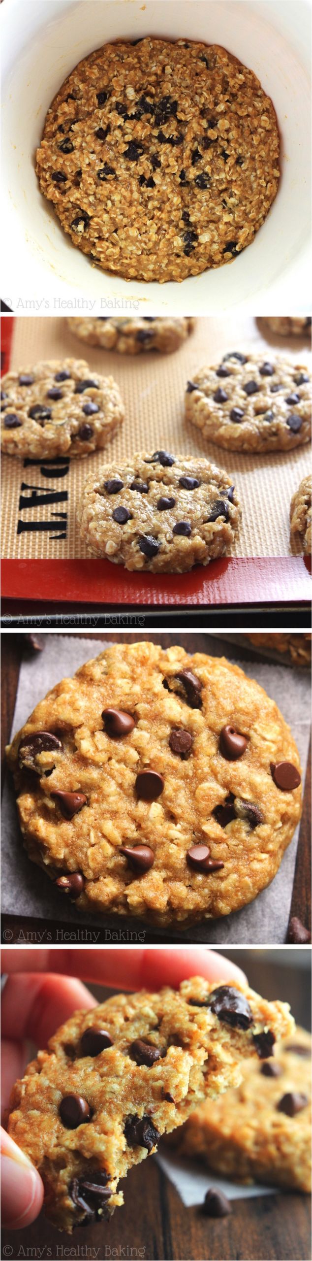 Easy Peanut Butter Oatmeal Cookies
 Chocolate Chip Peanut Butter Oatmeal Cookies Recipe Video