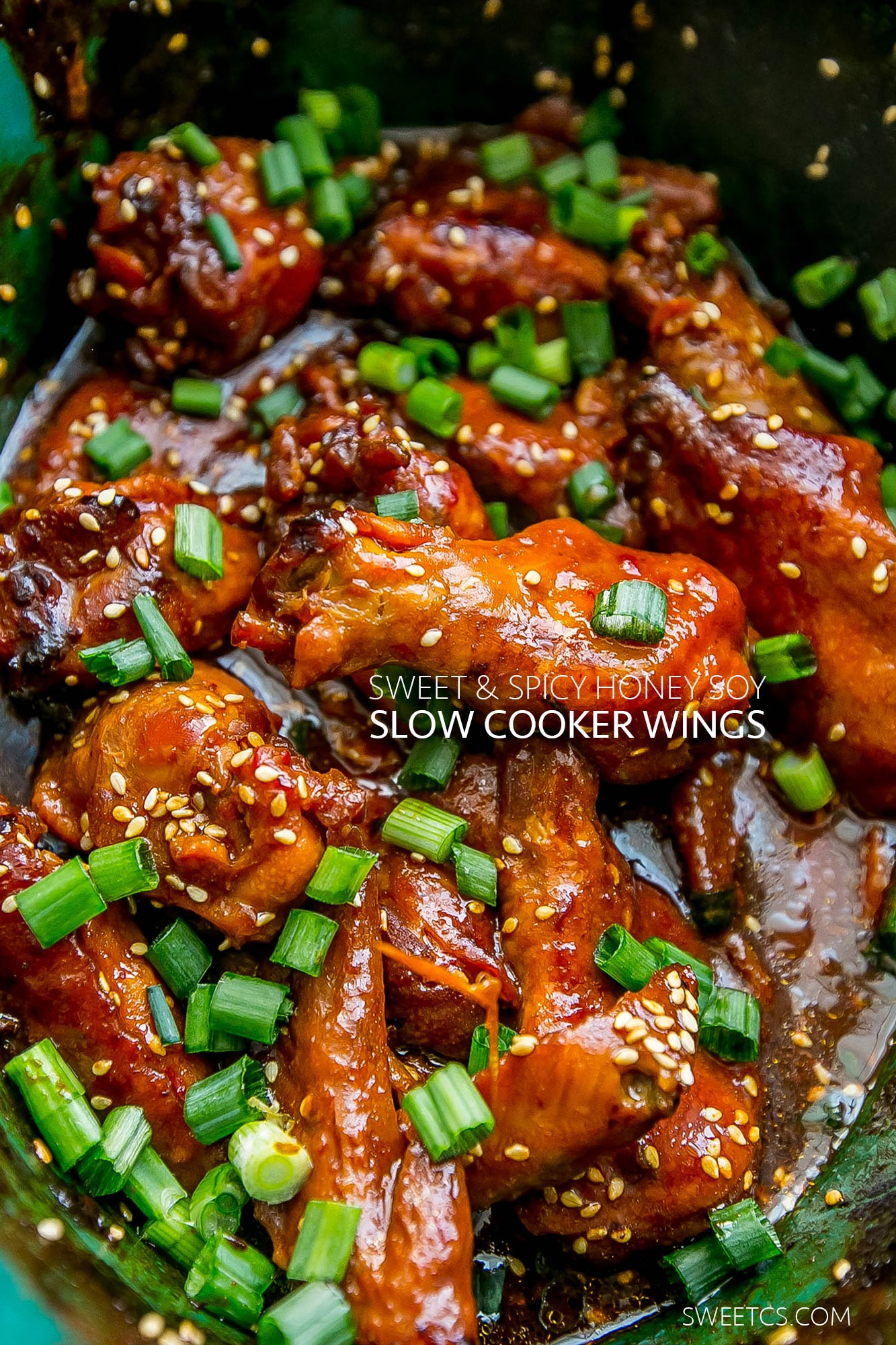 Easy Slow Cooker Chicken Wings Recipe
 Slow Cooker Honey Soy Chicken Wings – Sweet C s Designs