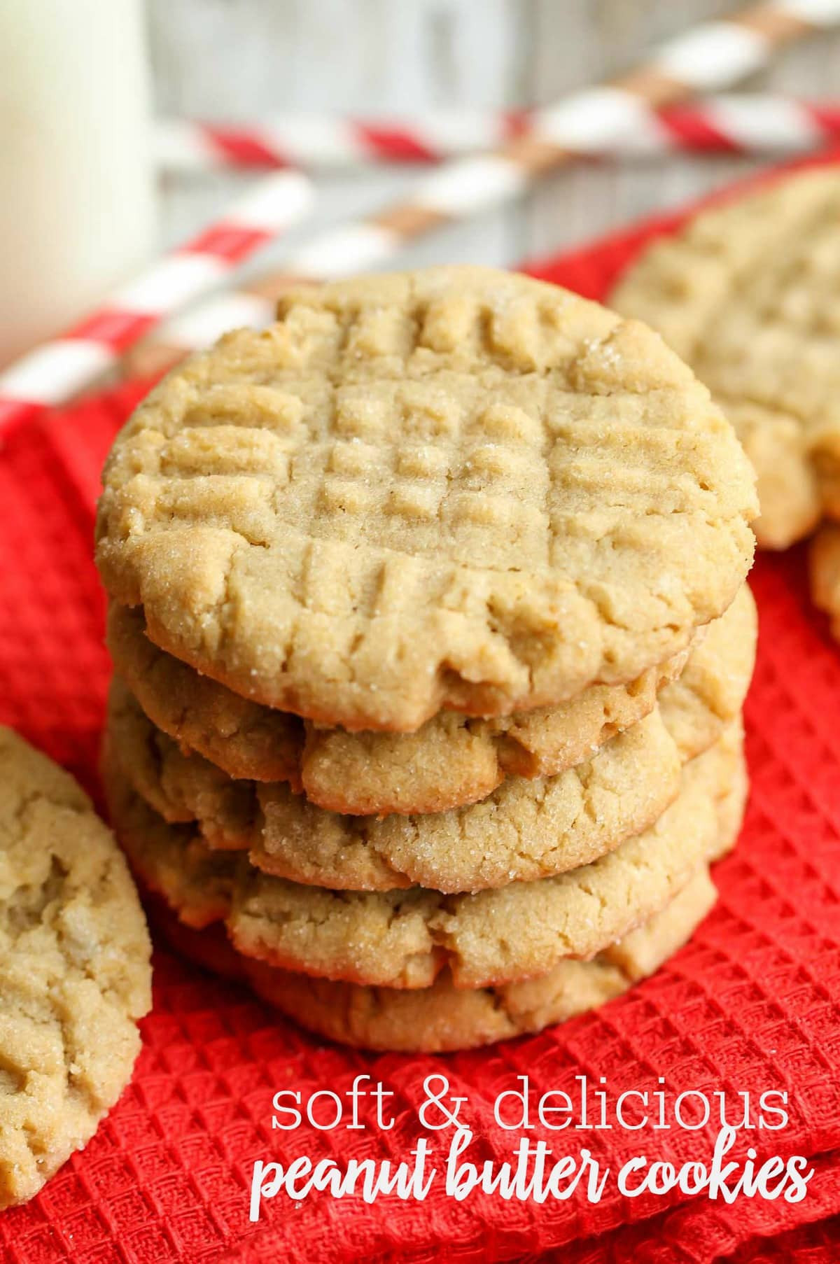 Easy Soft Peanut Butter Cookies
 EASY & SOFT Peanut Butter Cookies