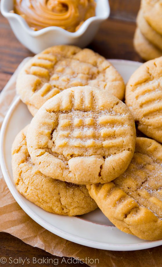 Easy Soft Peanut Butter Cookies
 Classic Peanut Butter Cookies Sallys Baking Addiction