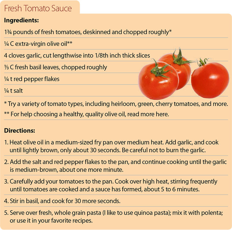 Easy Tomato Sauce Recipe
 A Healthy Easy Tomato Sauce Recipe