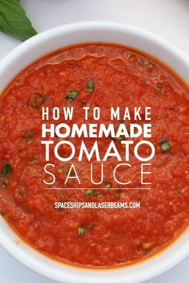 Easy Tomato Sauce Recipe
 How to Make Homemade Tomato Sauce Spaceships and Laser Beams