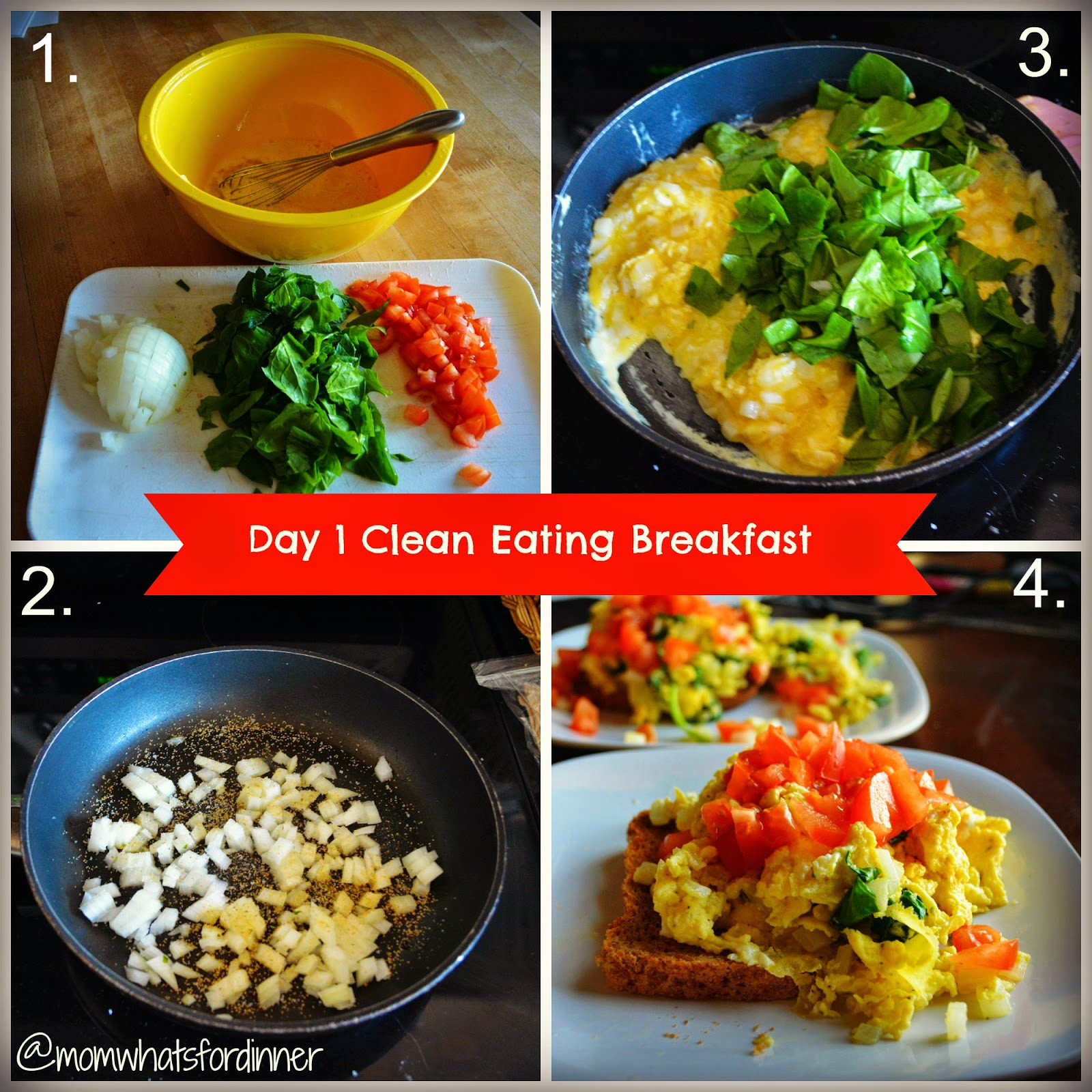 Eating Clean Breakfasts
 Mom What s For Dinner Day one clean eating breakfast