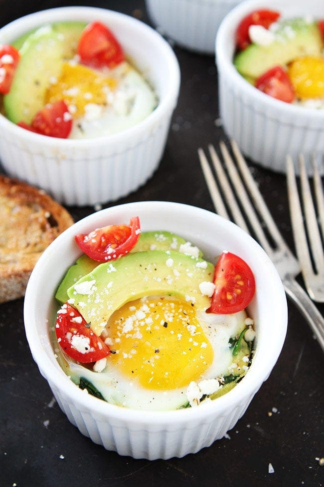 Eggs And Spinach For Breakfast
 Baked Eggs with Spinach Must Try 