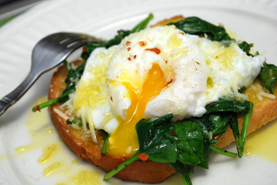 Eggs And Spinach For Breakfast
 Poached Eggs over Spinach Dr Mark Hyman