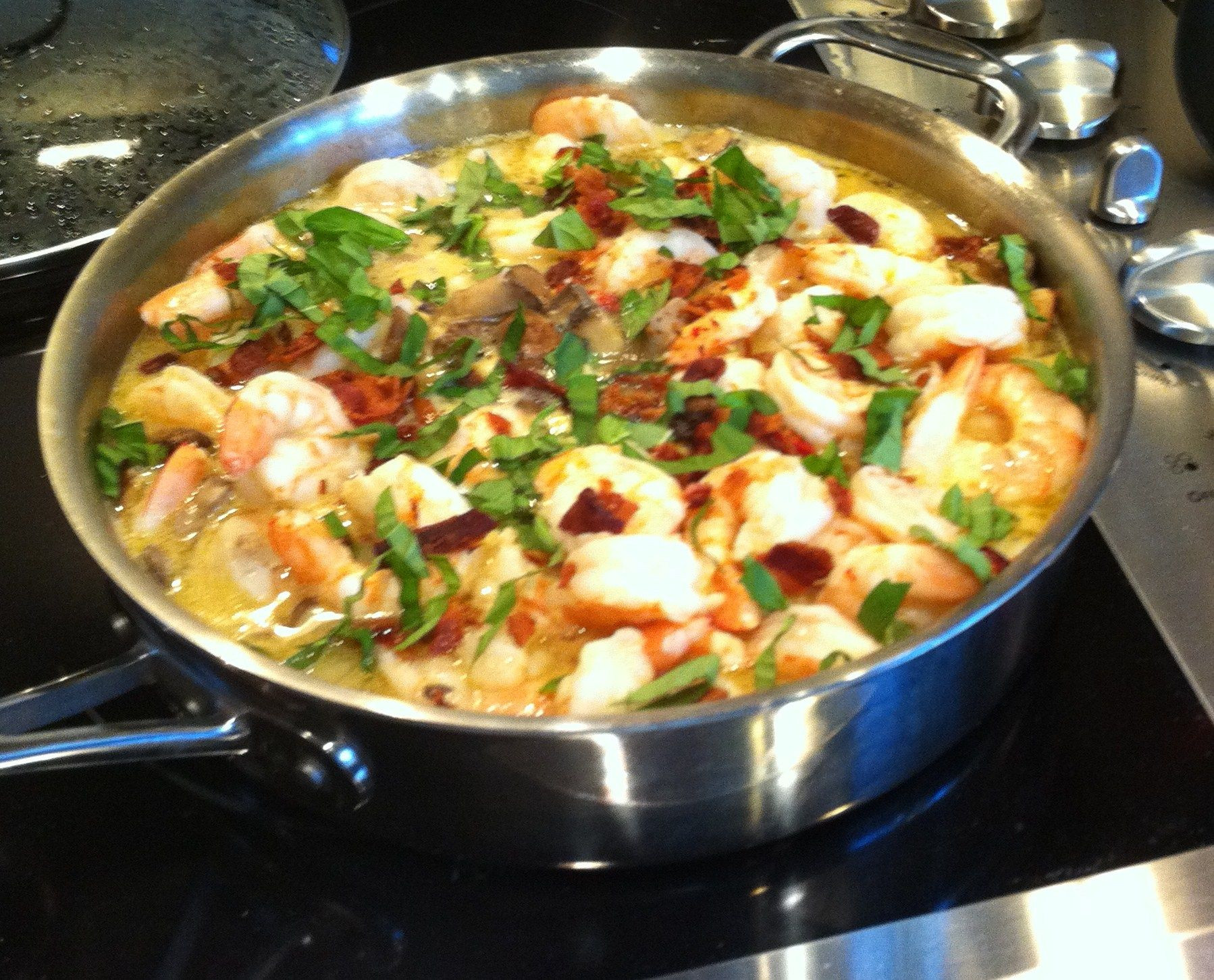 Emeril Lagasse Shrimp And Grits
 Shrimp and andouille with cheese grits Emeril s version