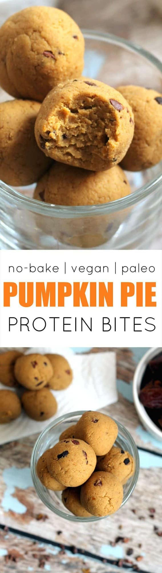 Fiber In Pumpkin Pie
 Pumpkin Pie Protein No Bake Bites