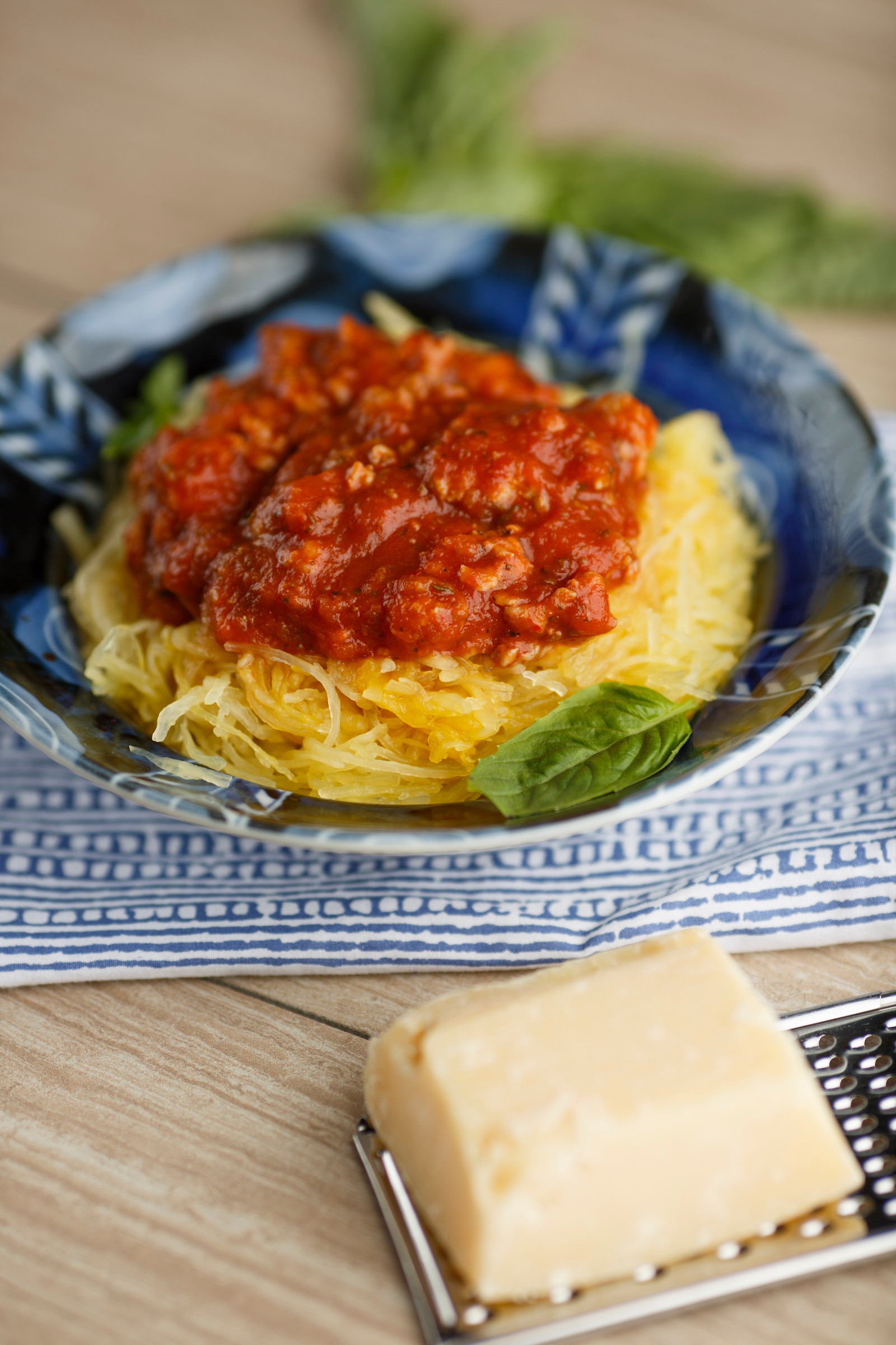 Fiber In Spaghetti Squash
 Spaghetti Squash With Spicy Meat Sauce