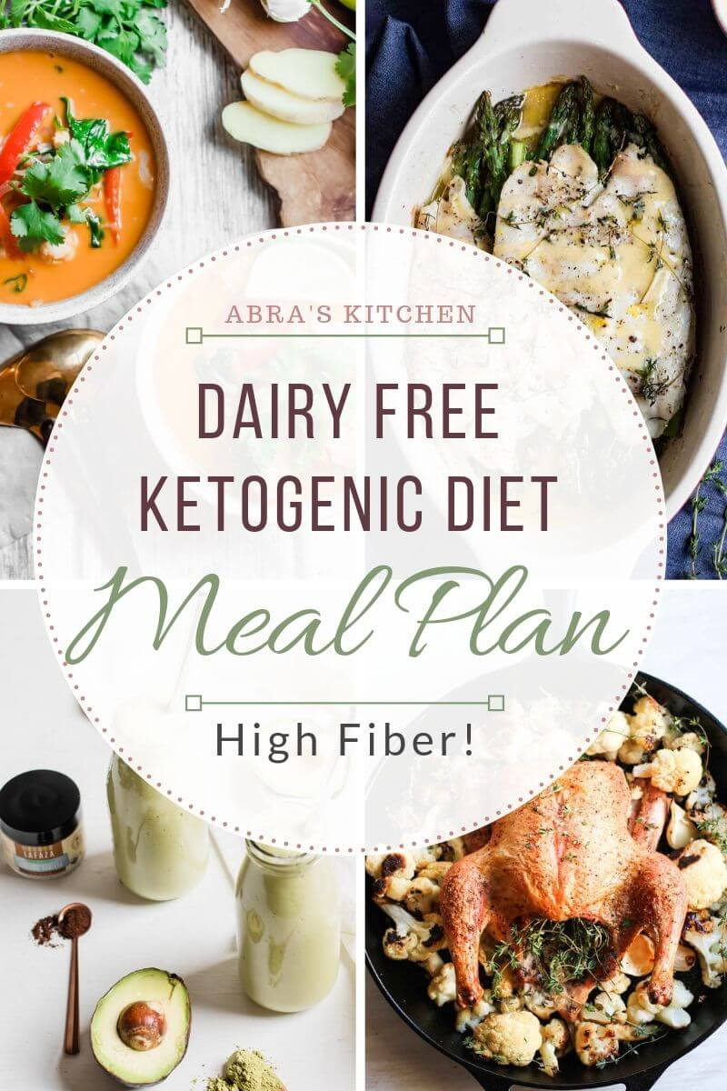 Fiber Keto Diet
 7 Day Ketogenic Meal Plan Dairy Free Mostly Plants High