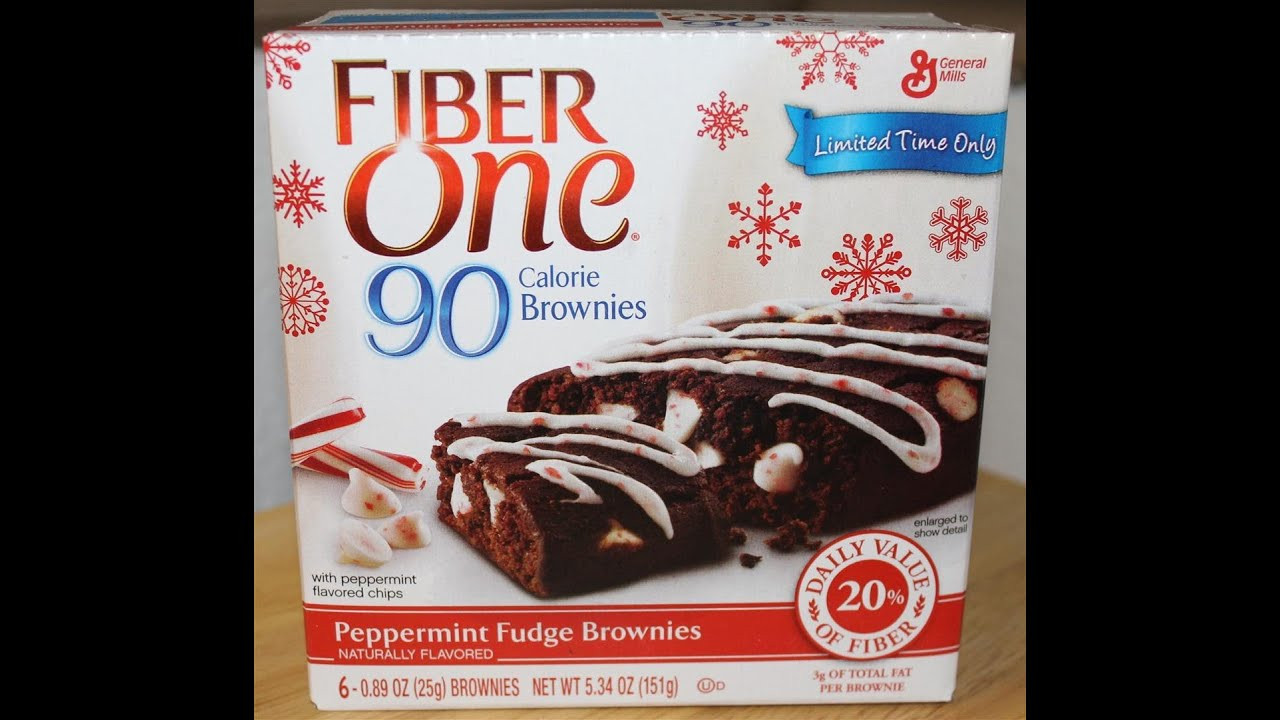 Fiber One Brownies Reviews
 Fiber e Peppermint Fudge Brownies Review
