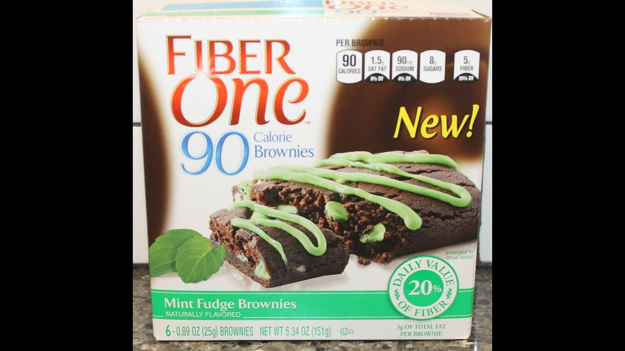 Fiber One Brownies Reviews
 Fiber e Mint Fudge Brownies Review