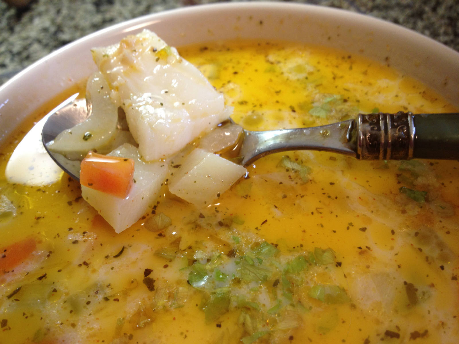 Fish Chowder Soup
 Recipe Light & Easy Seafood Chowder