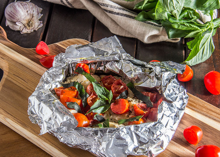 Fish Packet Recipes
 20 Minute Tomato Basil Grilled Fish Foil Packets The