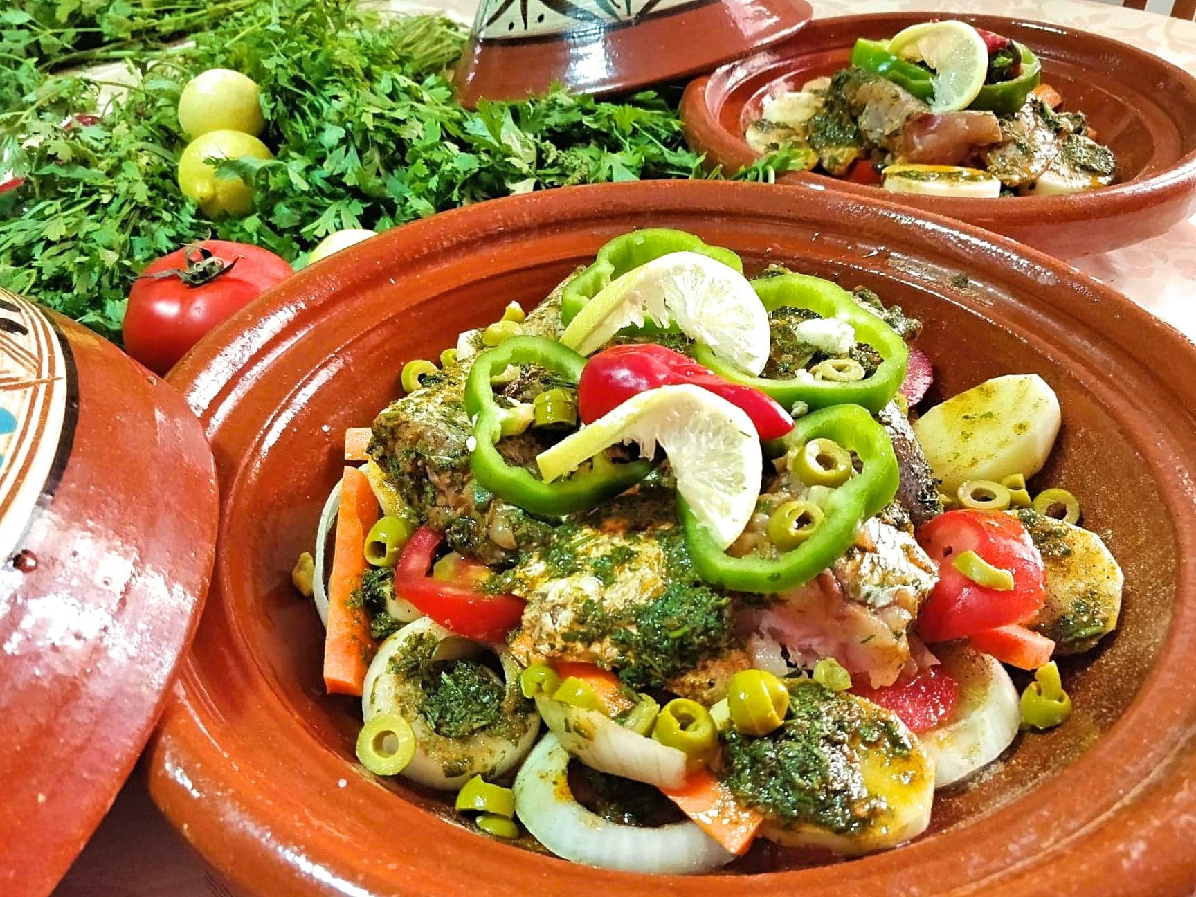 Fish Tagine Recipes
 Classic Moroccan Fish Tagine with Chermoula and Ve ables