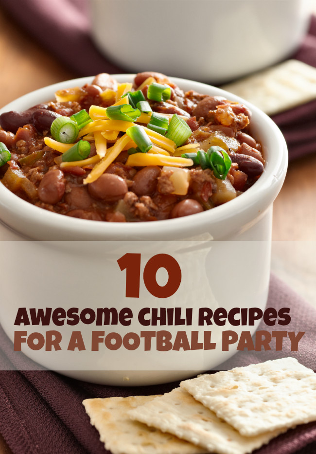 Football Dinners Recipes
 Football Party Ideas 10 Awesome Chili Recipes