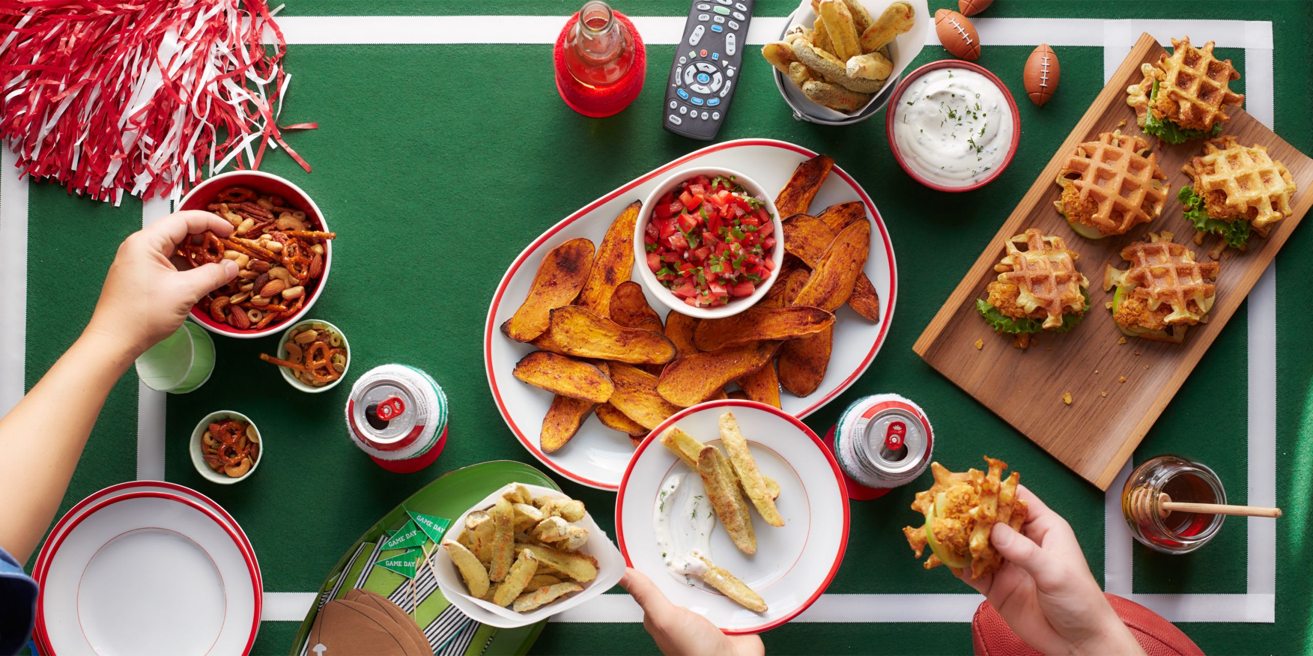 Football Snacks Recipes
 40 Super Bowl Snack Recipes Football Party Food Ideas