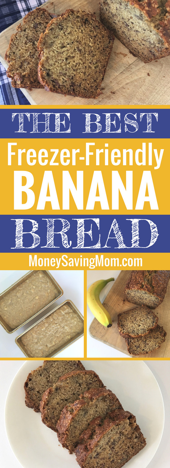 Freezer Banana Bread
 Freezer Friendly Banana Bread