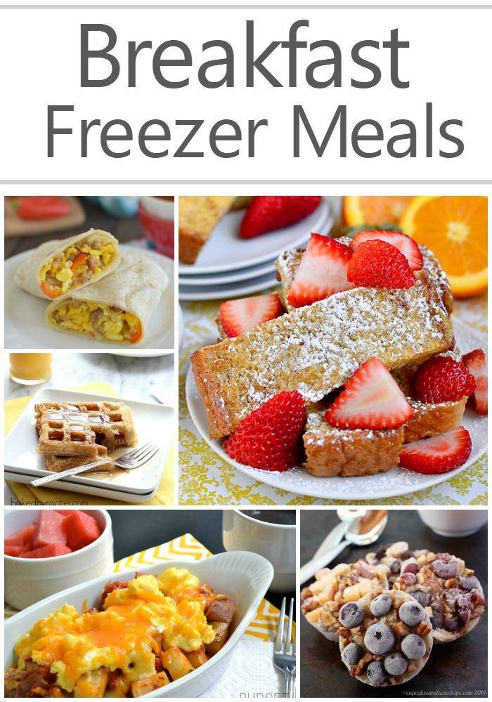 Freezer Breakfast Recipes
 Breakfast Freezer Meals