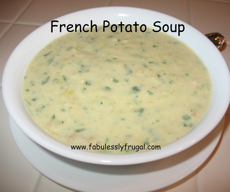 French Potato Soup
 French Potato Soup Recipe Fabulessly Frugal