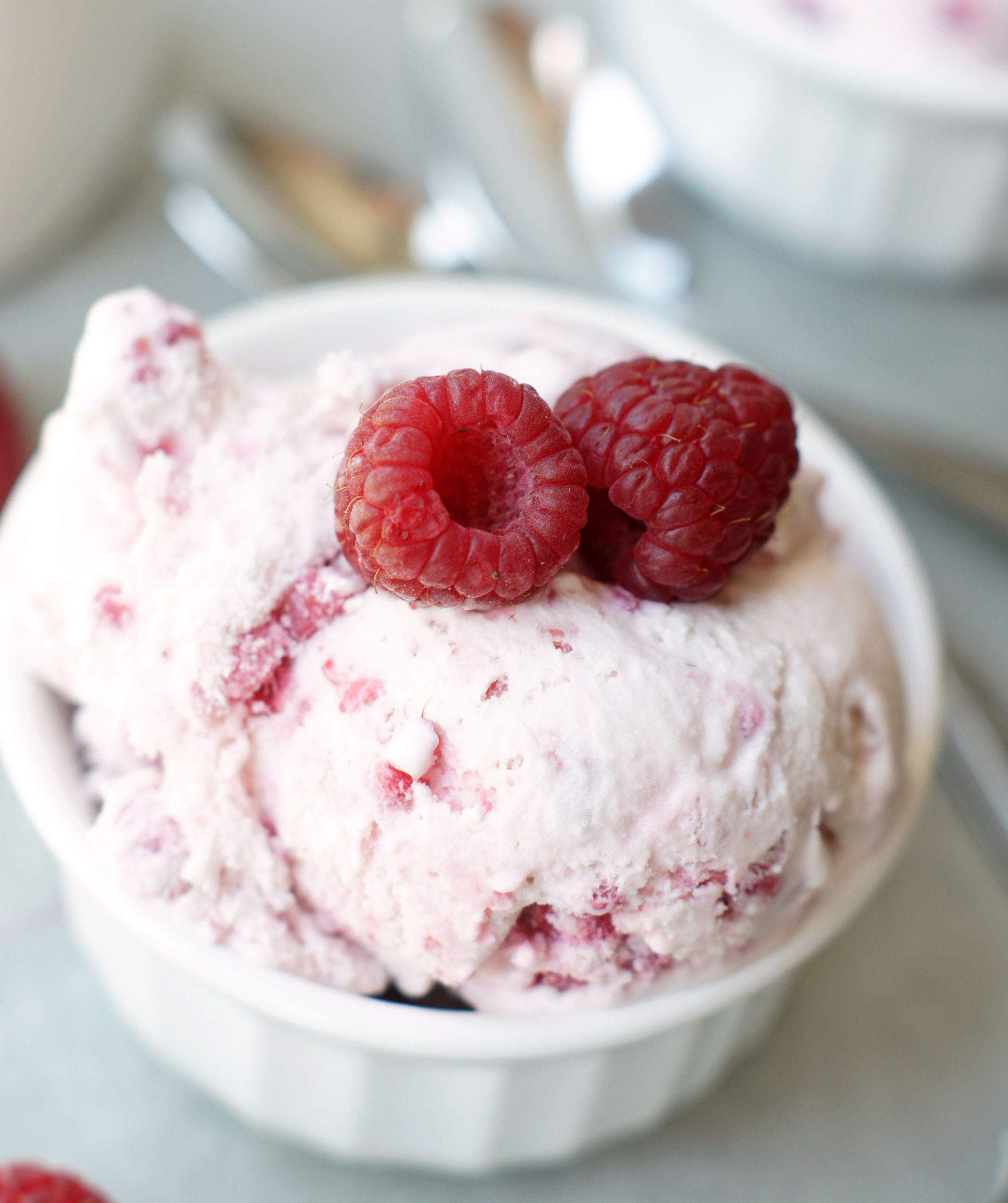 Fresh Raspberry Dessert
 Fresh Raspberry Homemade Ice Cream – 5 Boys Baker