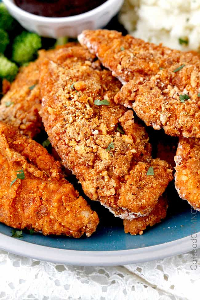 Fried Chicken In The Oven
 BEST EVER Crispy Oven Fried Chicken Video Carlsbad