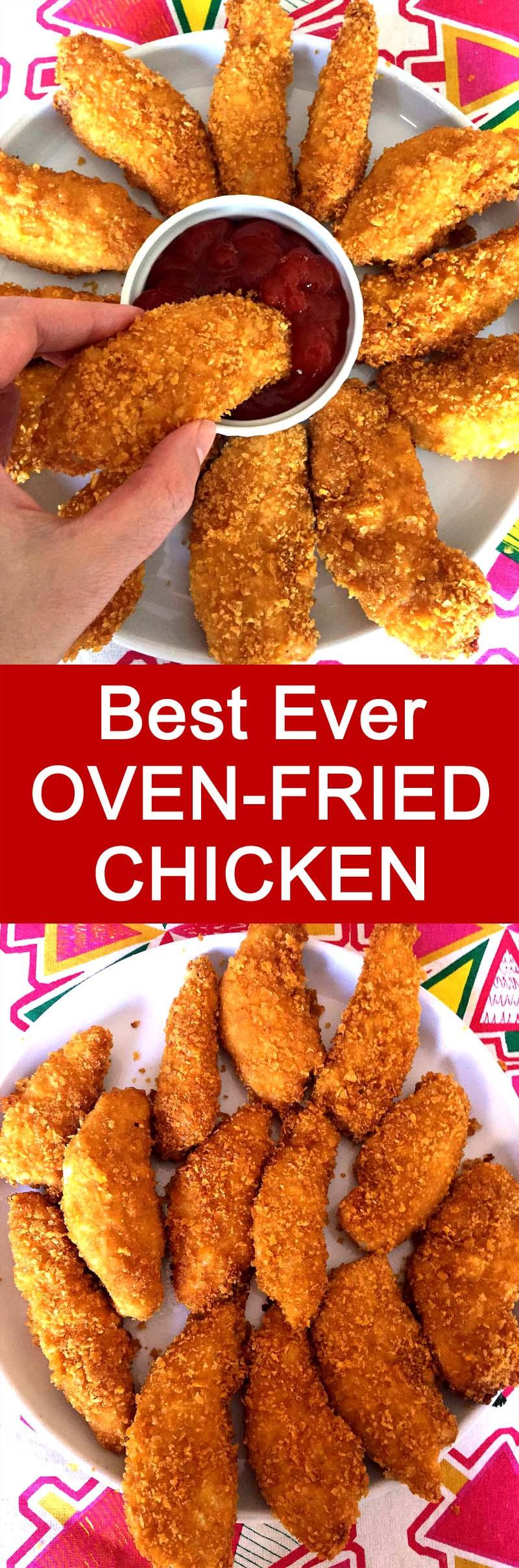 Fried Chicken In The Oven
 Best Ever Crispy Baked Oven Fried Chicken Recipe – Melanie