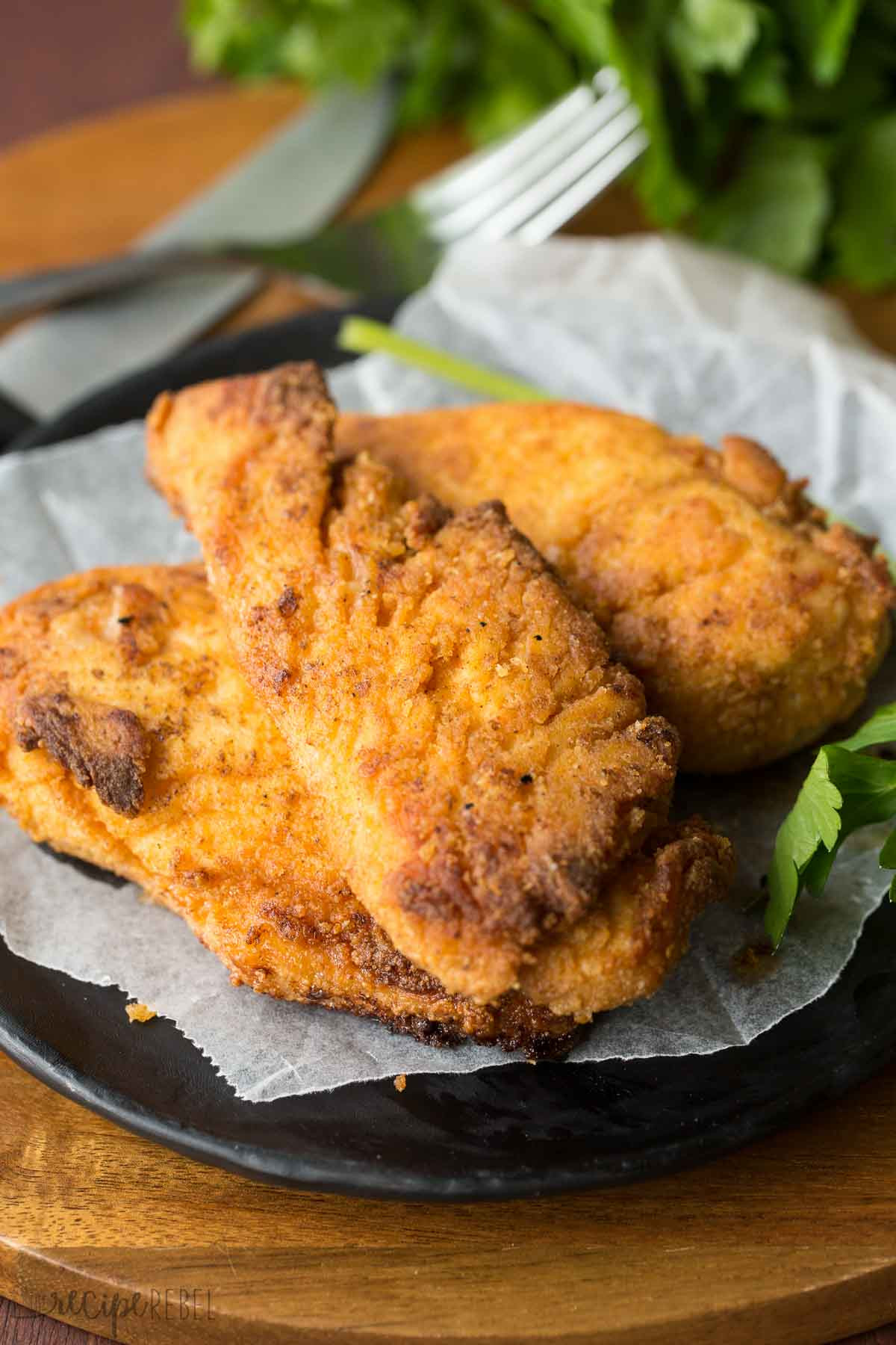 Fried Chicken In The Oven
 VIDEO The Best Oven Fried Chicken KFC Copycat