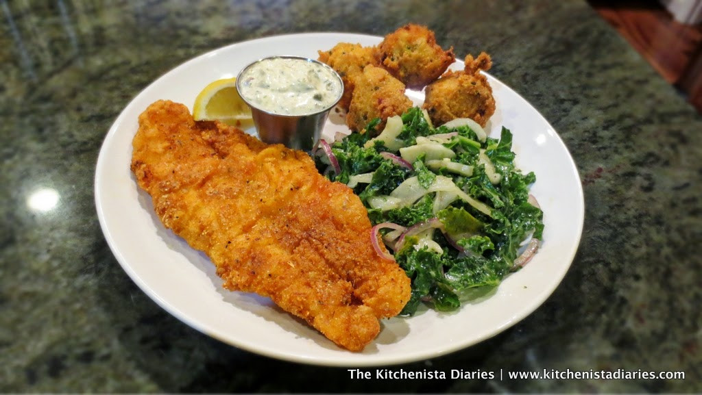 Fried Fish Dinner
 Southern Fried Fish & Hush Puppies The Kitchenista Diaries