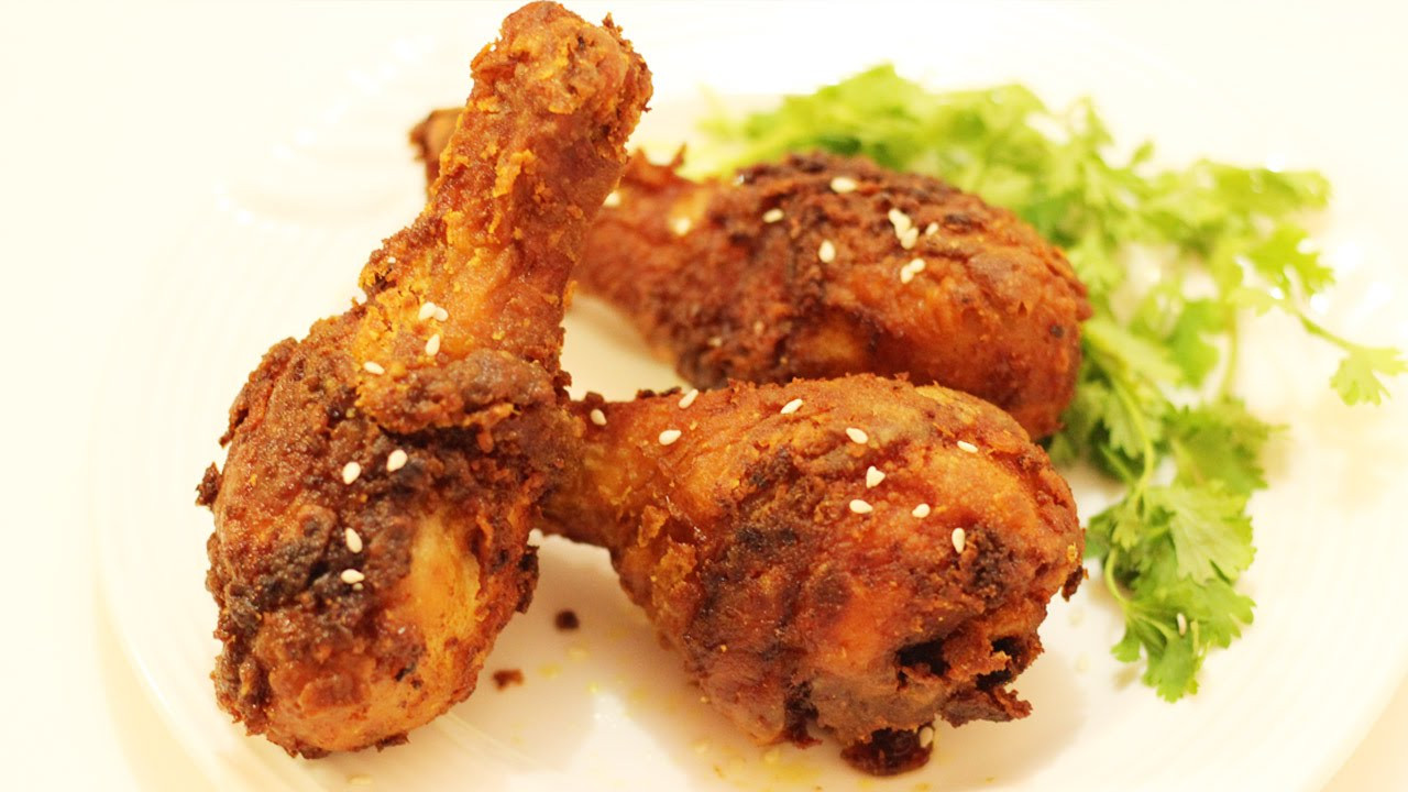 Frying Chicken Legs
 घर पर बनाये आसानी से दिल्ली जैसा फ्राइड चिकन Fried Chicken