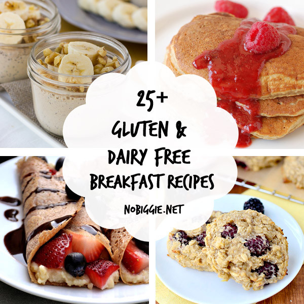 Gluten Free Brunch Recipes
 25 Gluten Free and Dairy Free Breakfast Recipes