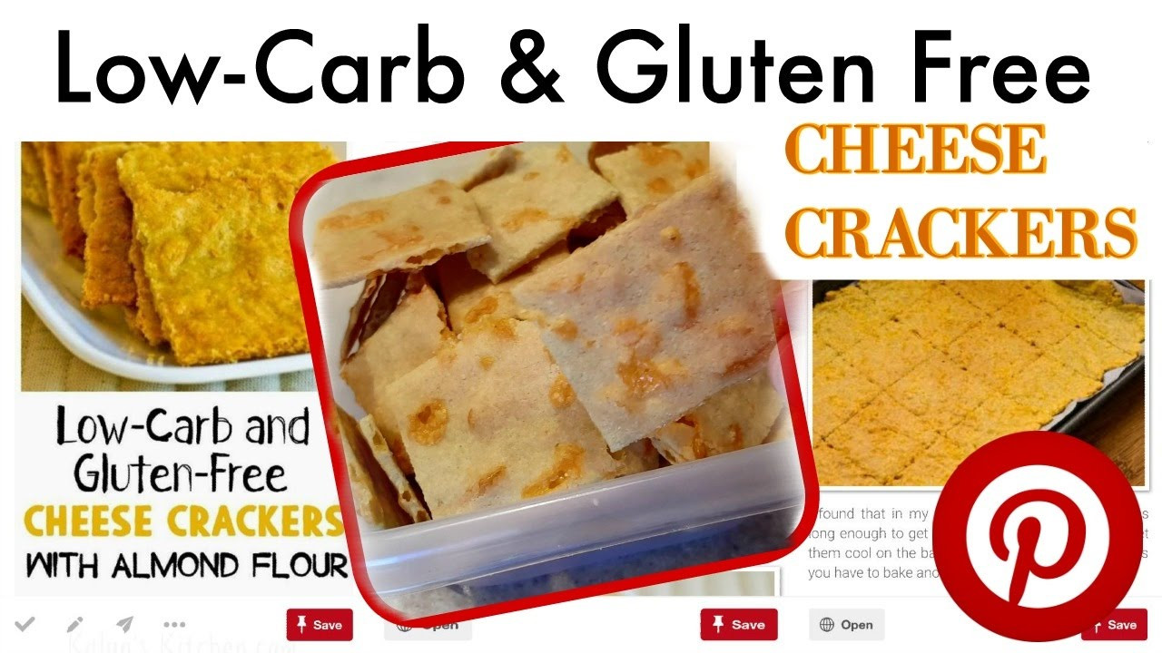 Gluten Free Cheese Crackers
 Low Carb Gluten Free CHEESE CRACKERS with Almond Flour