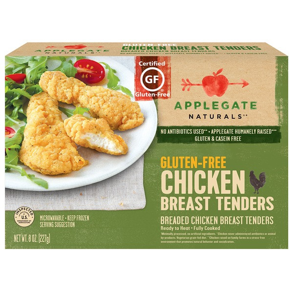 Gluten Free Chicken Tenders
 Applegate Natural Gluten Free Chicken Tenders 8oz from