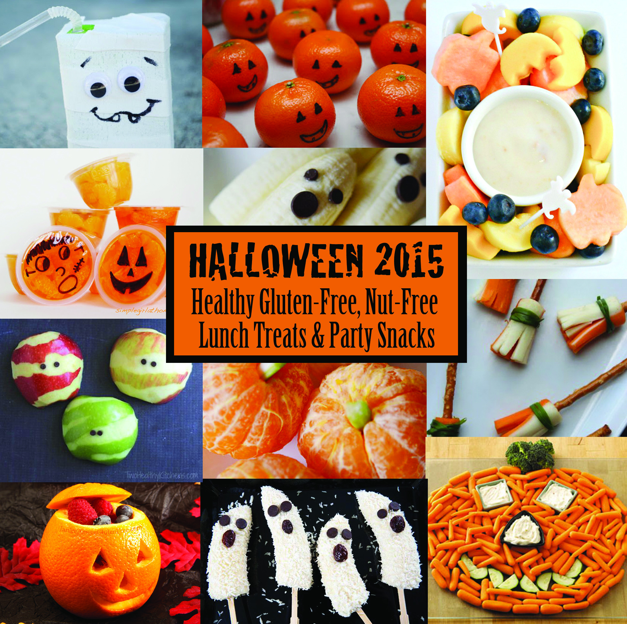 Gluten Free Desserts For Kids
 Gluten Free Nut Free Healthy Halloween Treat Roundup