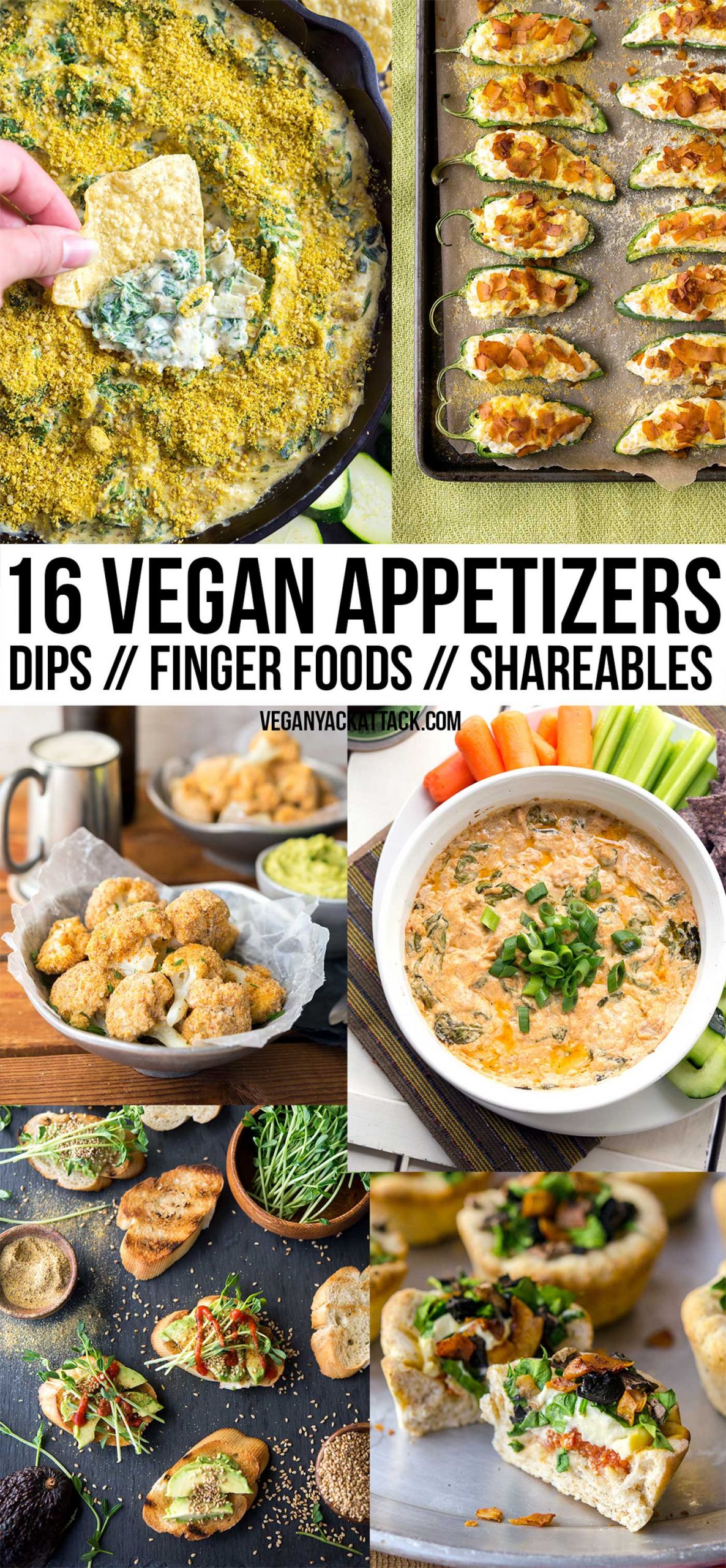 Gluten Free Vegetarian Appetizers
 16 Fun Vegan Appetizers Vegan Yack Attack
