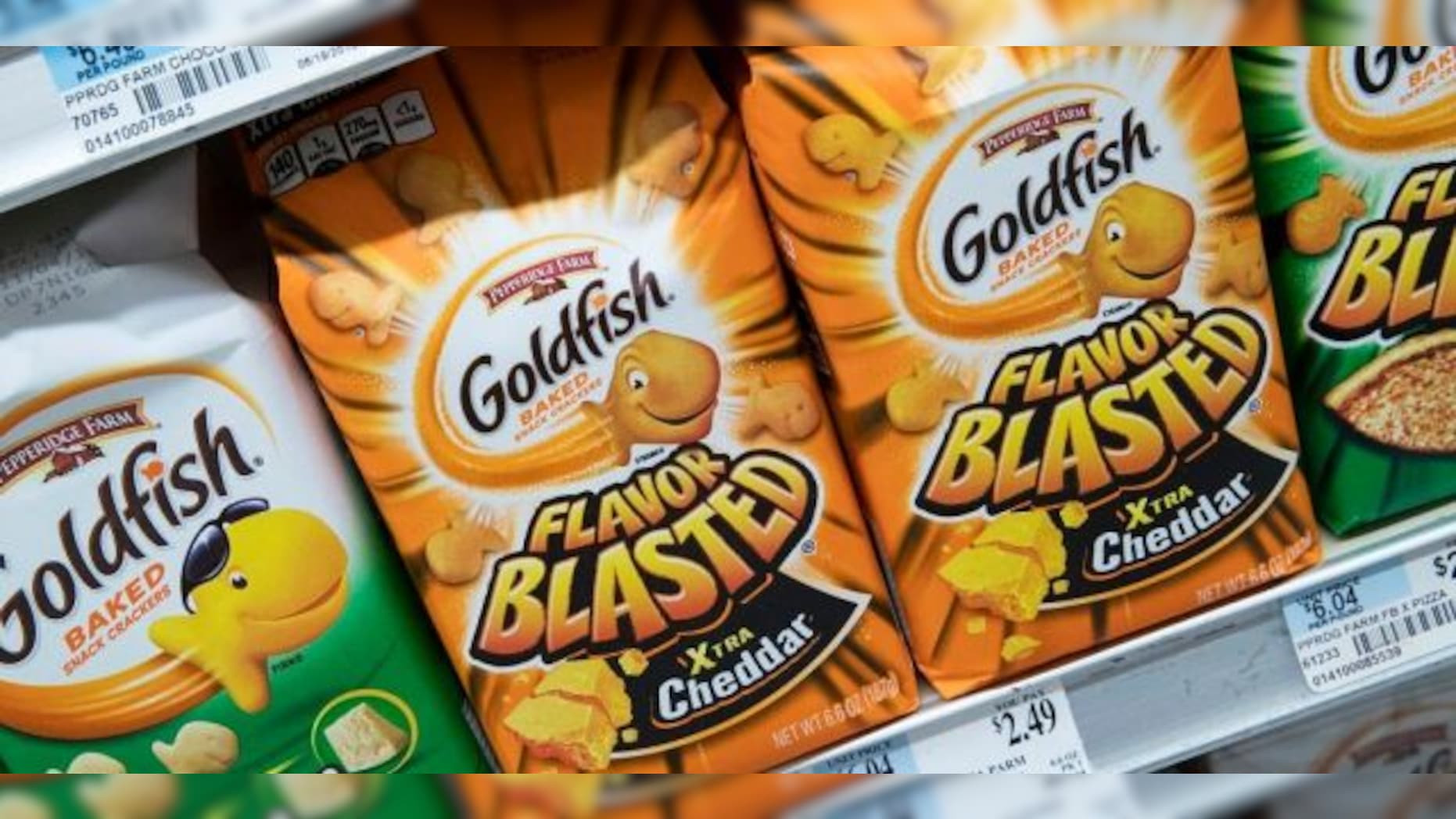 Goldfish Crackers Flavours
 Contaminated Goldfish crackers left Mississippi woman sick