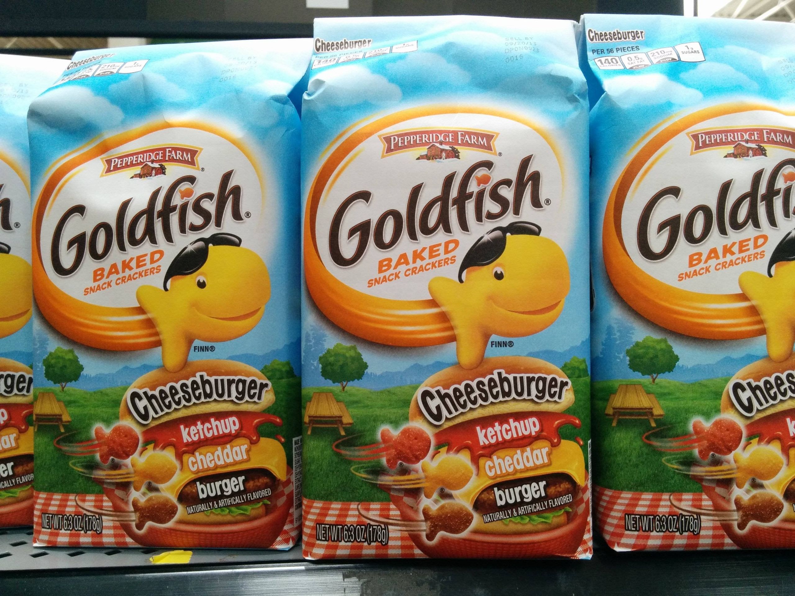 Goldfish Crackers Flavours
 Apparently ISIS is designing Goldfish cracker flavors