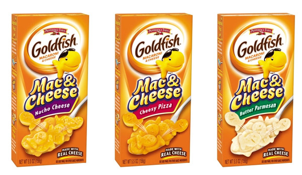 Goldfish Crackers Flavours
 Pepperidge Farm Unveils Goldfish Cracker Flavored Macaroni
