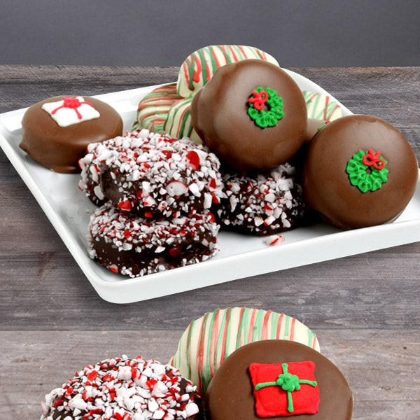 Gourmet Christmas Cookies
 Christmas Oreo Cookies by GourmetGiftBaskets