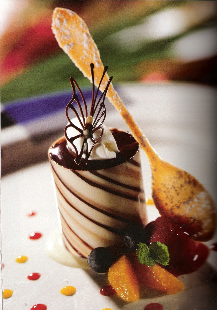 Gourmet Dessert Recipes
 76 best plated dessert images on Pinterest