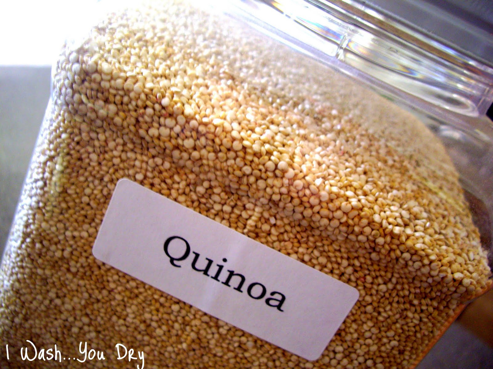 Grain Like Quinoa
 Quinoa Grain or Seed I Wash You Dry