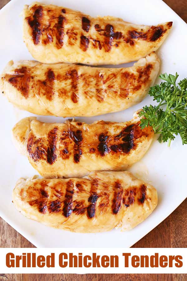 Grill Chicken Tenders
 Grilled Chicken Tenders Recipe and VIDEO