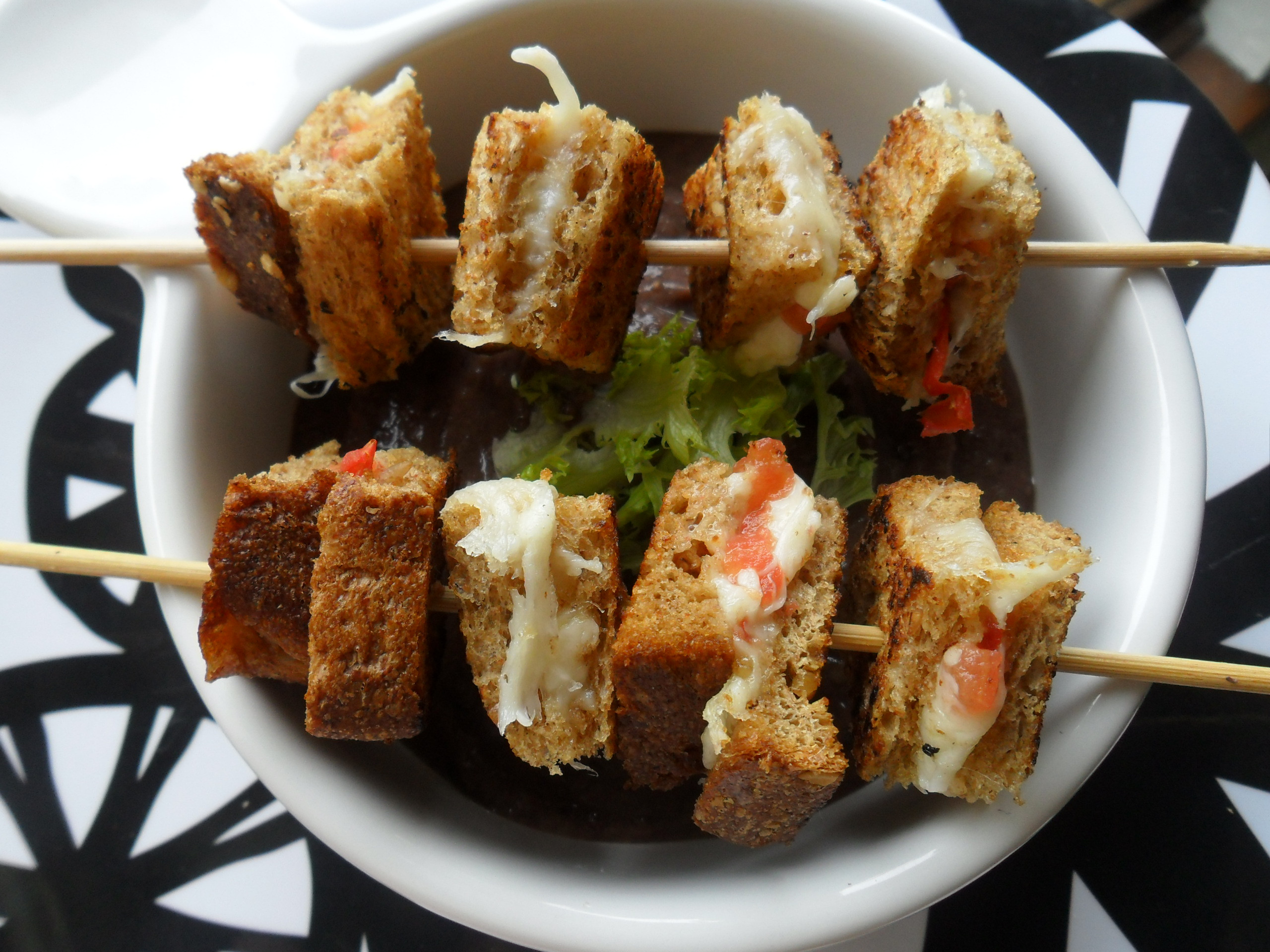Grilled Cheese Appetizers
 Appetizer Idea Grilled Cheese Skewers