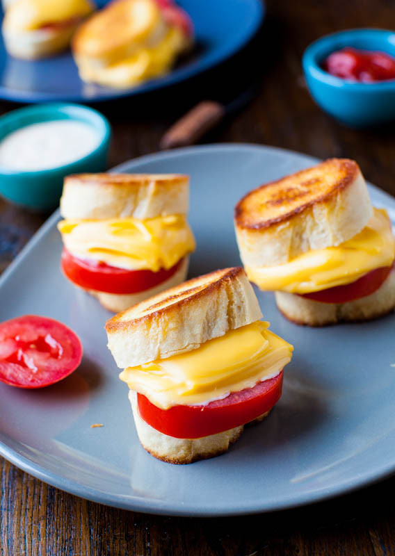Grilled Cheese Appetizers
 Mini Grilled Cheese Sandwich Appetizers Recipes