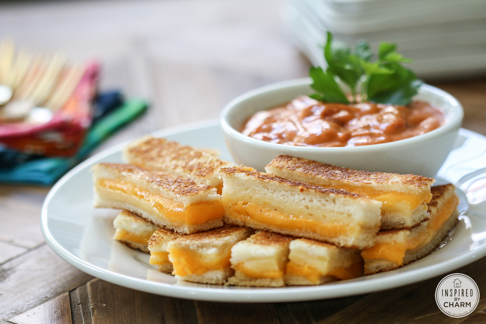 Grilled Cheese Appetizers
 Mini Grilled Cheese Sandwiches